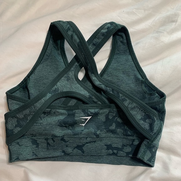 gymshark camo sports bra size small - Picture 2 of 2